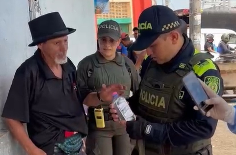 Canino que presuntamente era obligado a consumir alcohol fue rescatado en Bucaramanga