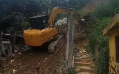 Acción inmediata ante afectaciones por lluvias en la Comuna 8