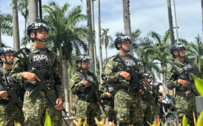 Policía Militar llega a reforzar la seguridad en Bucaramanga