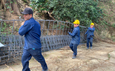 Campesinos construirán más de 2 kilómetros de placa huella