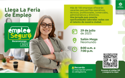 ¿Busca trabajo? Hay 3 mil vacantes en la Feria de Empleo