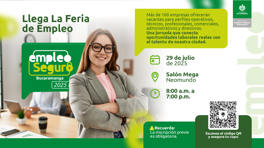 ¿Busca trabajo? Hay 3 mil vacantes en la Feria de Empleo