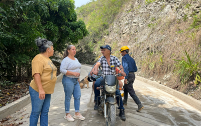 Este año se superará la meta del cuatrienio en la construcción de placa huella