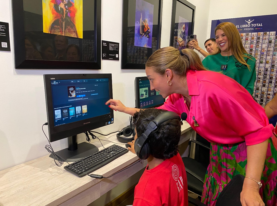 Se inauguró la Sala Prisma en la Biblioteca María Isabel Parra