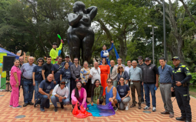 Así se ve la restauración de la ‘Gorda Botero’