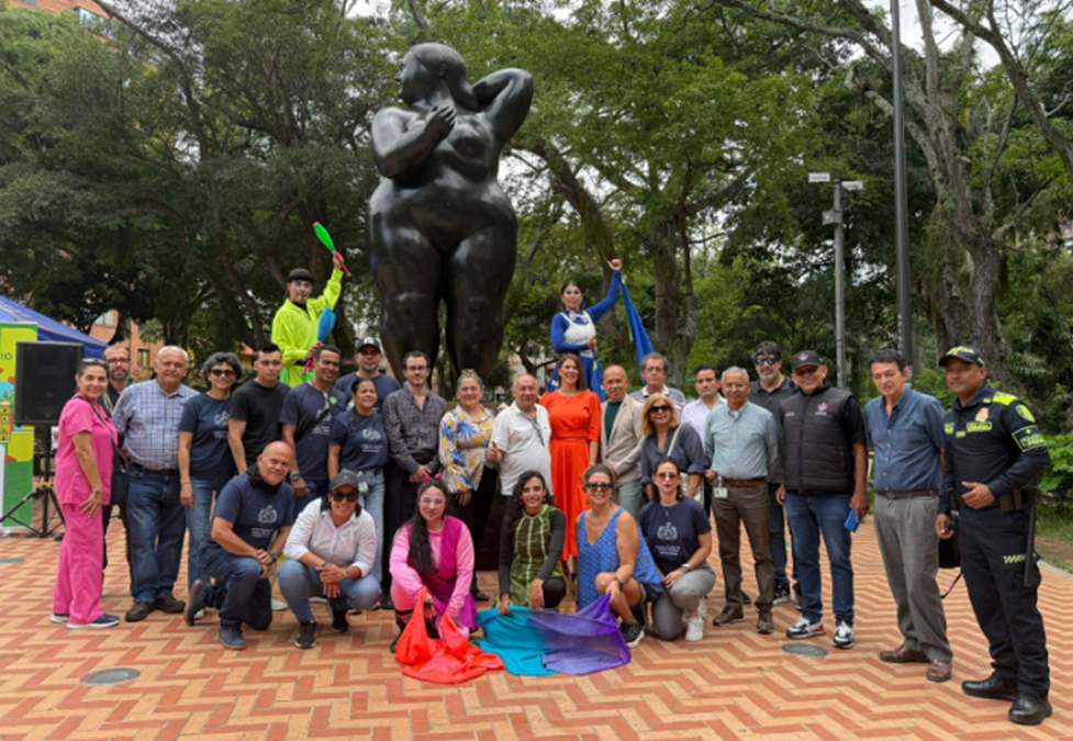 Así se ve la restauración de la ‘Gorda Botero’