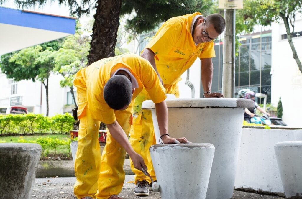 Bucaramanga le apuesta al embellecimiento urbano con la estrategia “Segundas Oportunidades”