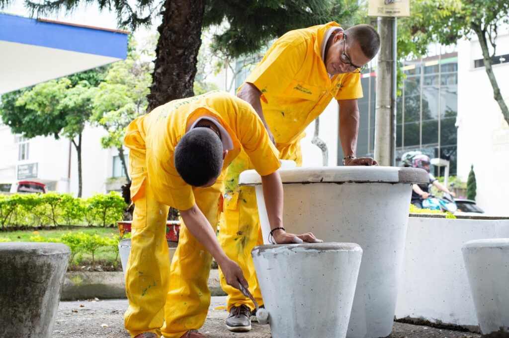 Bucaramanga le apuesta al embellecimiento urbano con la estrategia "Segundas Oportunidades"