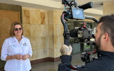 Claudia Mercedes Amaya, Secretaria de Salud, protagonista del proyecto audiovisual Unordinary