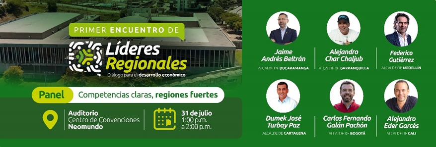 Bucaramanga se prepara para un foro que marcará la agenda nacional en competitividad, sostenibilidad y desarrollo urbano