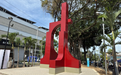 Quedó lista la restauración al monumento Puerta del Sol