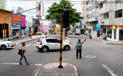 Se restablecieron cuatro intersecciones semafóricas vandalizadas