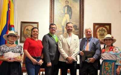 Bucaramanga entrega las llaves de la ciudad a Jean Claude Bessudo, símbolo del turismo colombiano