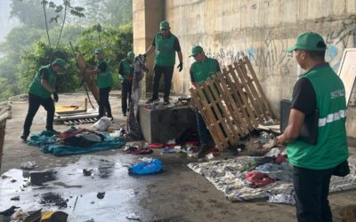 Secretaría del Interior avanza en el despeje de puntos críticos de Bucaramanga