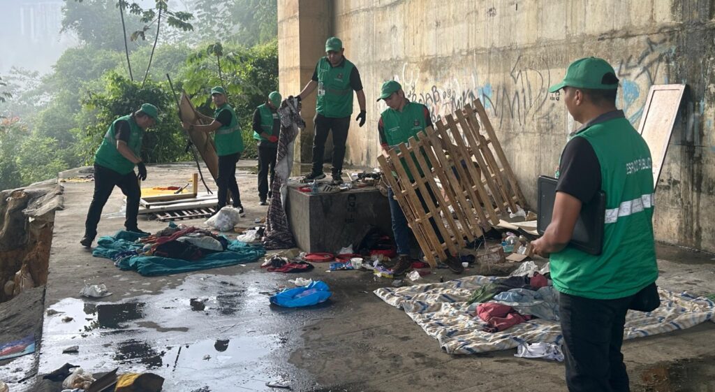 Secretaría del Interior avanza en el despeje de puntos críticos de Bucaramanga