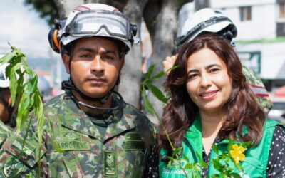 Alcaldía y Ejército llegaron a Toledo Plata con acciones de reverdecimiento