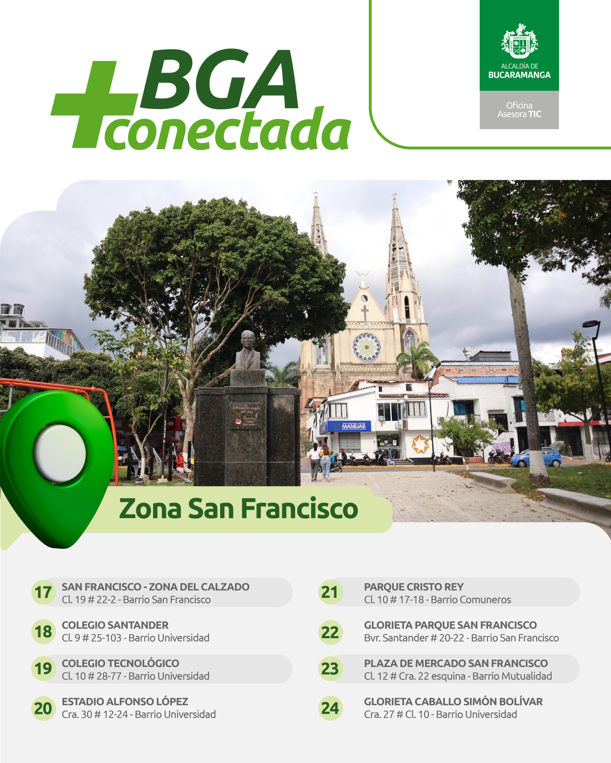 Zona San Francisco – Parque San Francisco