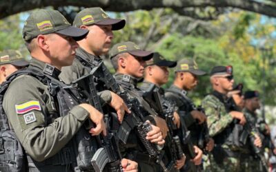 El alcalde de Bucaramanga presentó el Cuerpo Élite Antiextorsión y Antisecuestro