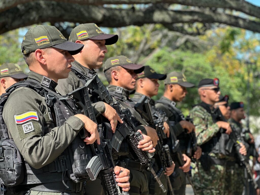 El alcalde de Bucaramanga presentó el Cuerpo Élite Antiextorsión y Antisecuestro