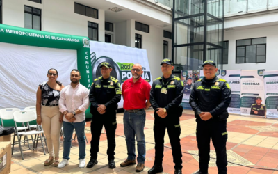 Dotación de $100 millones a la Policía de Bucaramanga