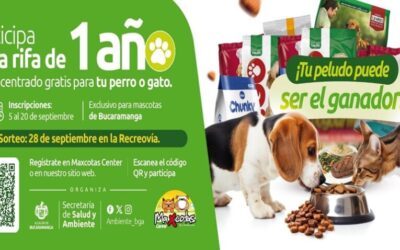 Bucaramanga abre convocatoria para registro de mascotas y sorteará un año de concentrado gratis