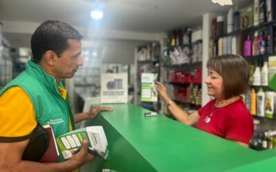Se Socializa la Línea de la Empatía a Comerciantes de Bucaramanga