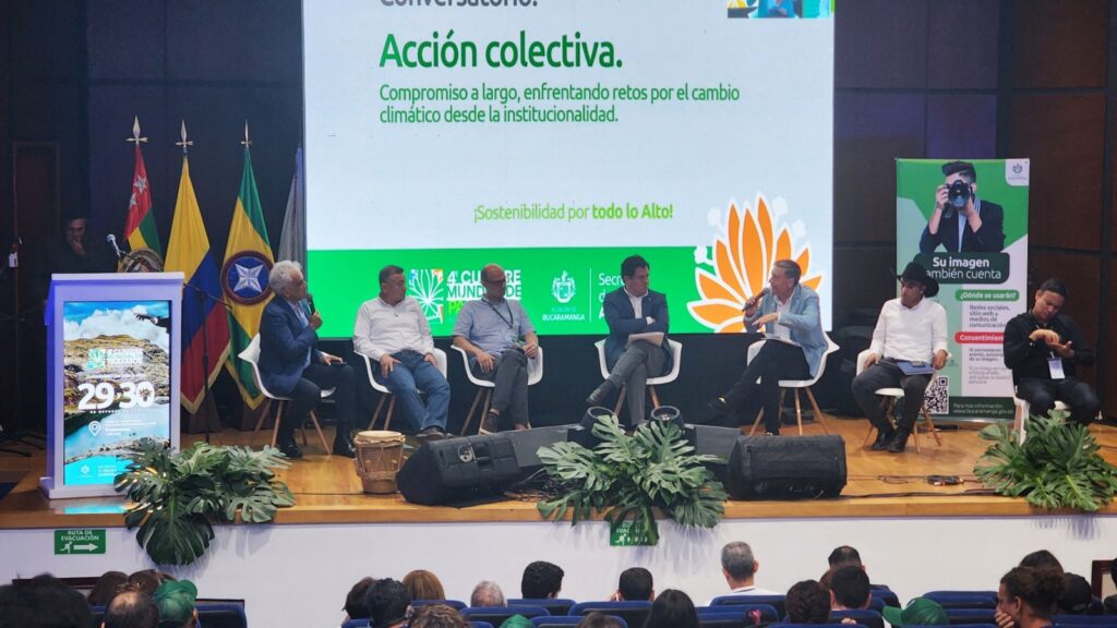 Bucaramanga, epicentro del diálogo ambiental en la cuarta Cumbre Mundial de Páramos
