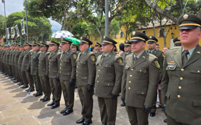 Ceremonia de ascenso de 648 uniformados en Bucaramanga y Santander