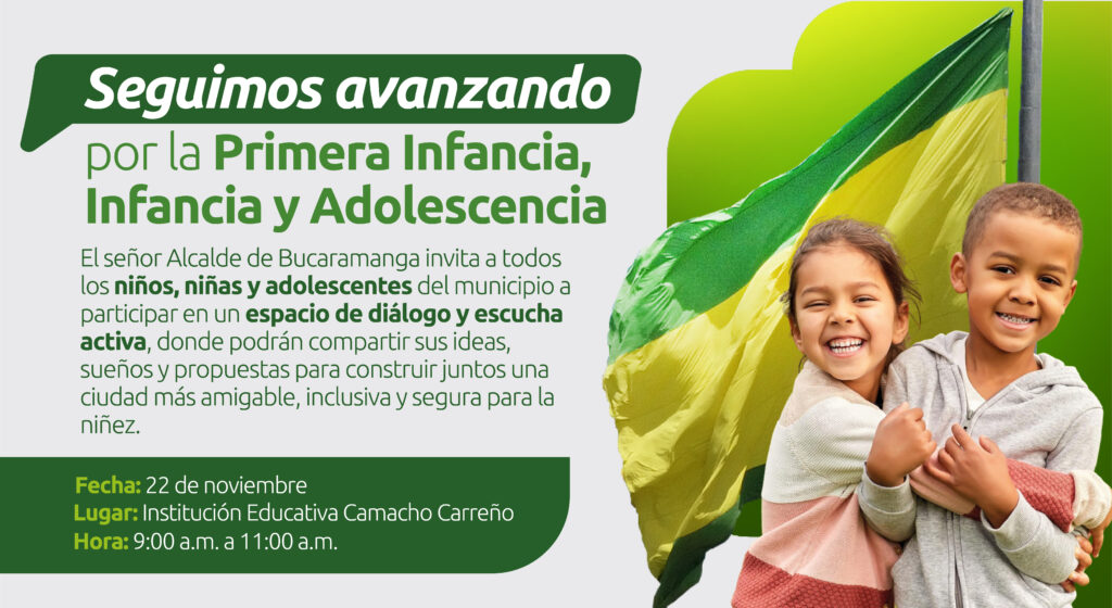 La Alcaldía escuchará a niños y niñas bumangueses