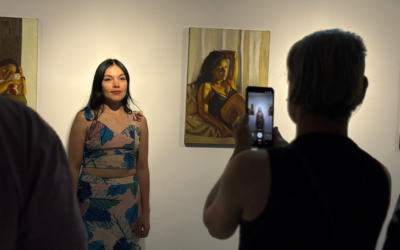 Se inauguró 6 grados, la exposición de arte de la EMA