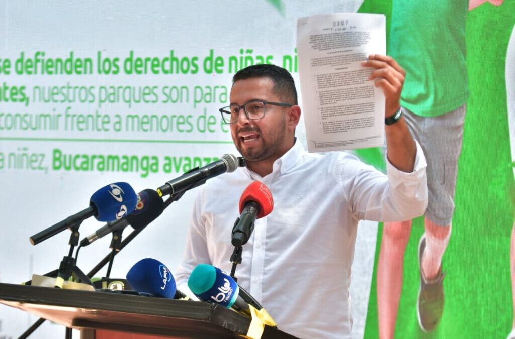 Se expidió decreto para restringir consumo de drogas en parques y entornos sensibles de Bucaramanga