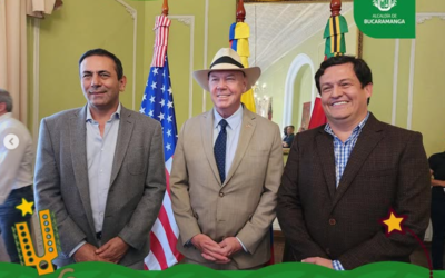 Bucaramanga fortalece cooperación con Estados Unidos en la lucha contra el crimen y la corrupción