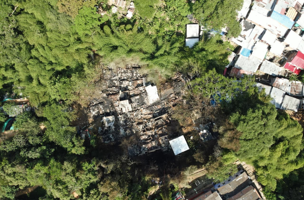 Así puede ayudar a las familias del incendio del 12 de Octubre