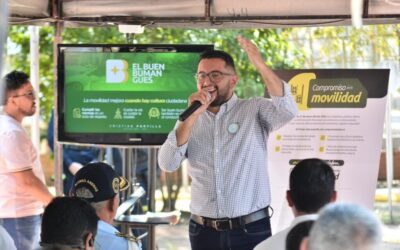 Alcalde Cristian Portilla lidera compromiso conjunto por la seguridad y la movilidad vial en Bucaramanga
