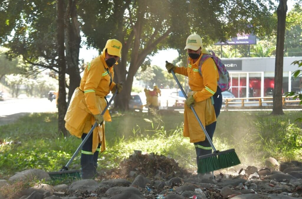 Alcaldía de Bucaramanga intensifica acciones para mantener la ciudad limpia, ordenada y segura