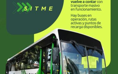 Metrolínea fortalece operación con rutas activas y puntos de recarga en Bucaramanga