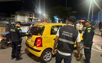 Circuito de operativos dejó más de diez sancionados