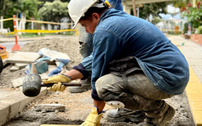 Más de 60 barrios estrenan andenes en Bucaramanga