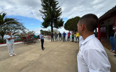 Acto de bienvenida a habitantes de calle que decidieron resocializarse