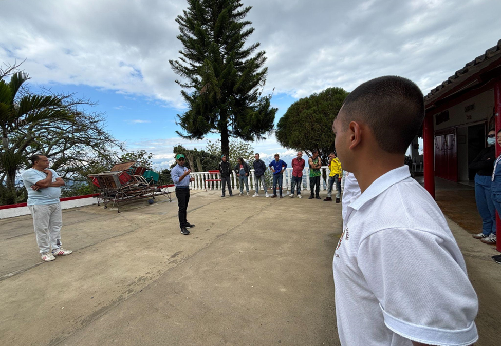 Acto de bienvenida a habitantes de calle que decidieron resocializarse