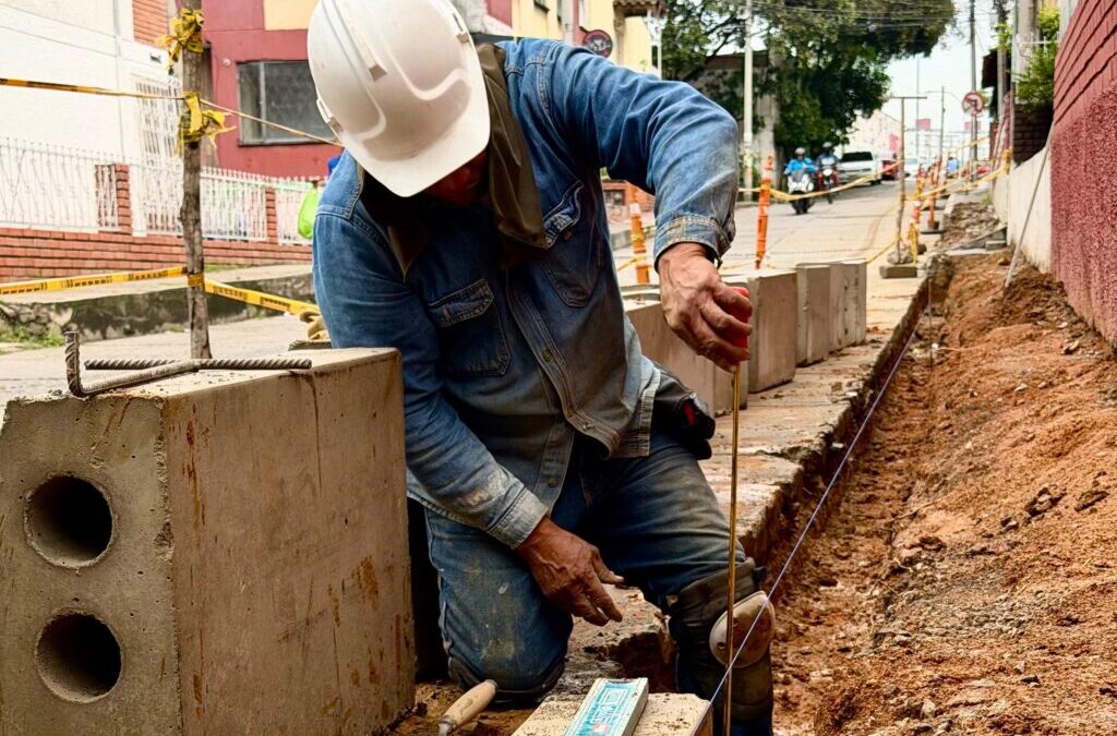 Más de 750 metros cuadrados de andenes ya transforman la ciudad