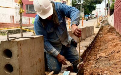 Más de 750 metros cuadrados de andenes ya transforman la ciudad