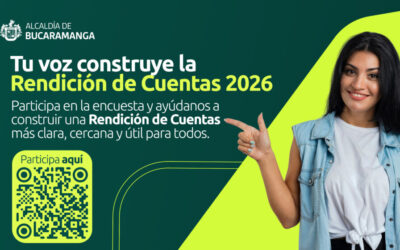 ¡Tu voz construye la Rendición de Cuentas 2026! Participa en la encuesta de percepción