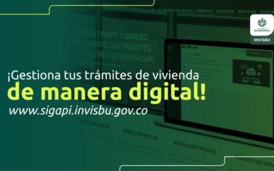 Gestione sus trámites de vivienda a través de SIGAPI