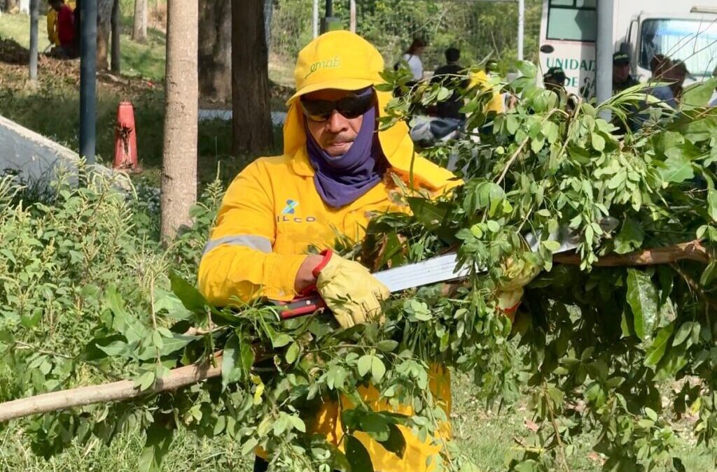 Comuna 1: Alcaldía lidera acciones para recuperar y embellecer el Parque Jardines del Tejar