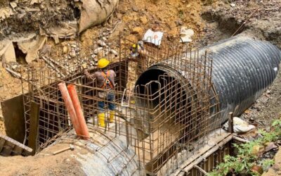 83% de avance registra la obra de canalización de las quebradas La Flora y La Iglesia