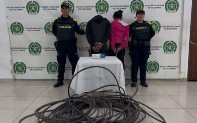 Golpe al vandalismo: capturados dos personas por robo de cableado de la red de semáforos