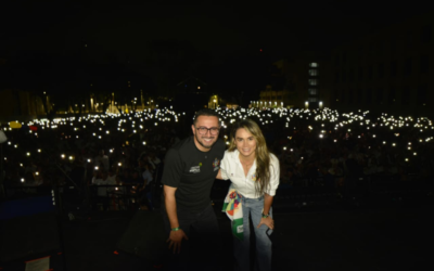 Más de 15 mil bumangueses en concierto de Alex Campos