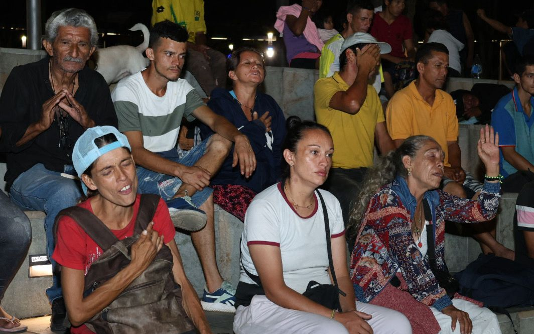 Jornada de reflexión con habitantes de calle en Bucarasanta