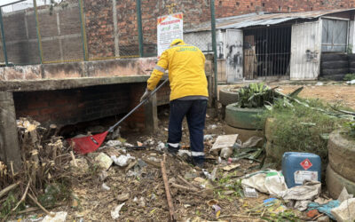 Se intervino punto crítico en el barrio 12 de Octubre